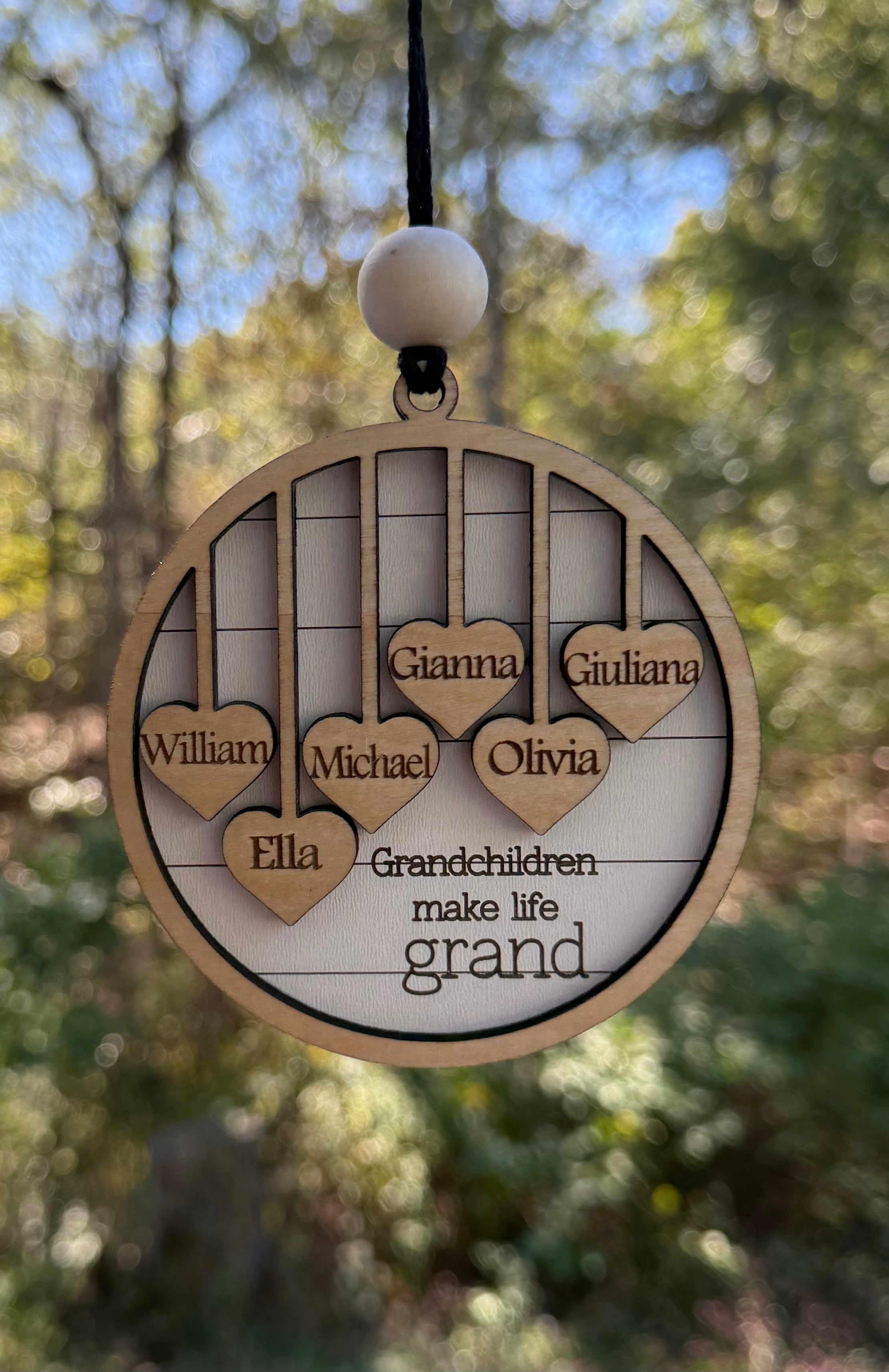 Personalized Grandparent Christmas Ornaments