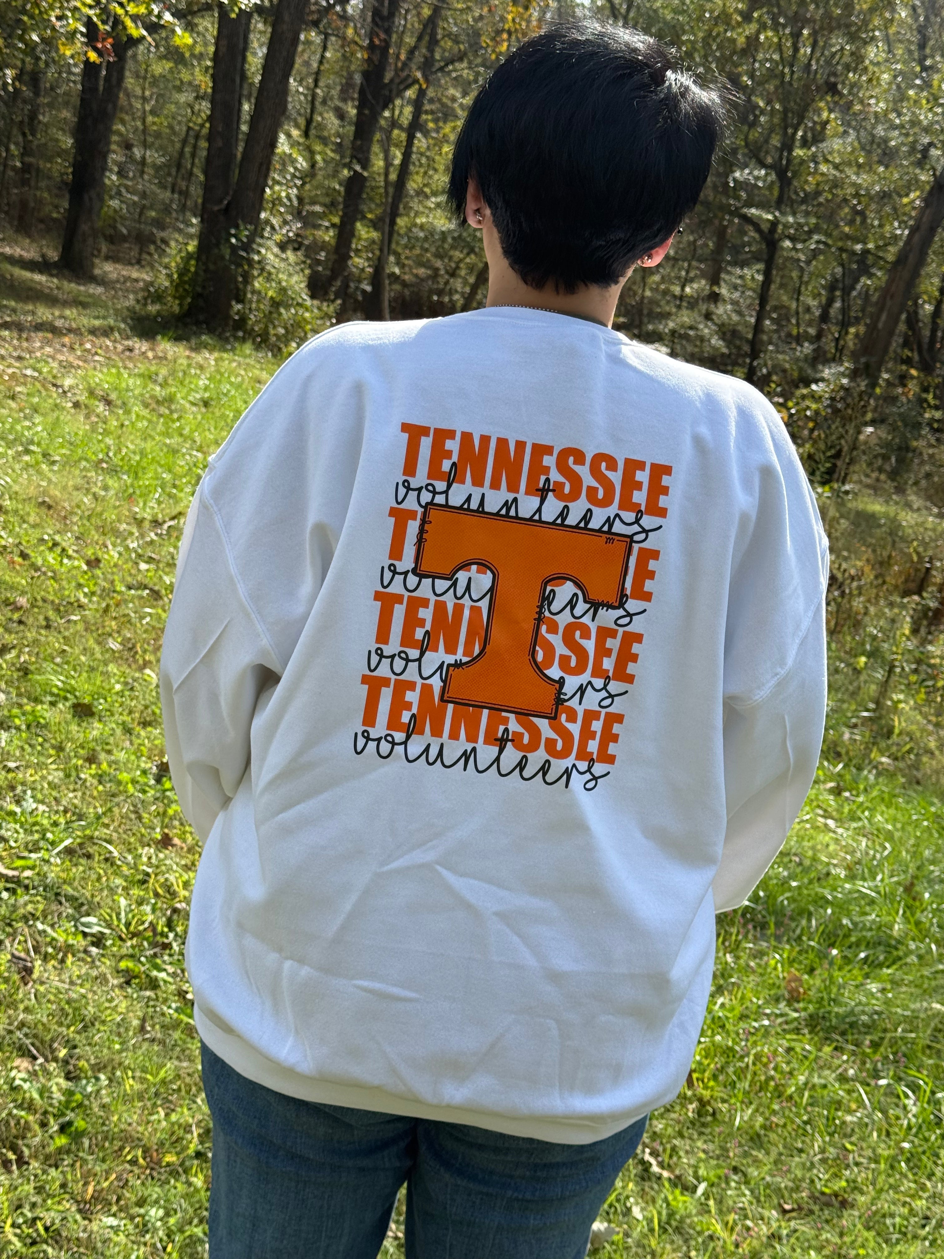 Sweatshirt Cardigan- UT team game day sweatshirt-University of Tennessee