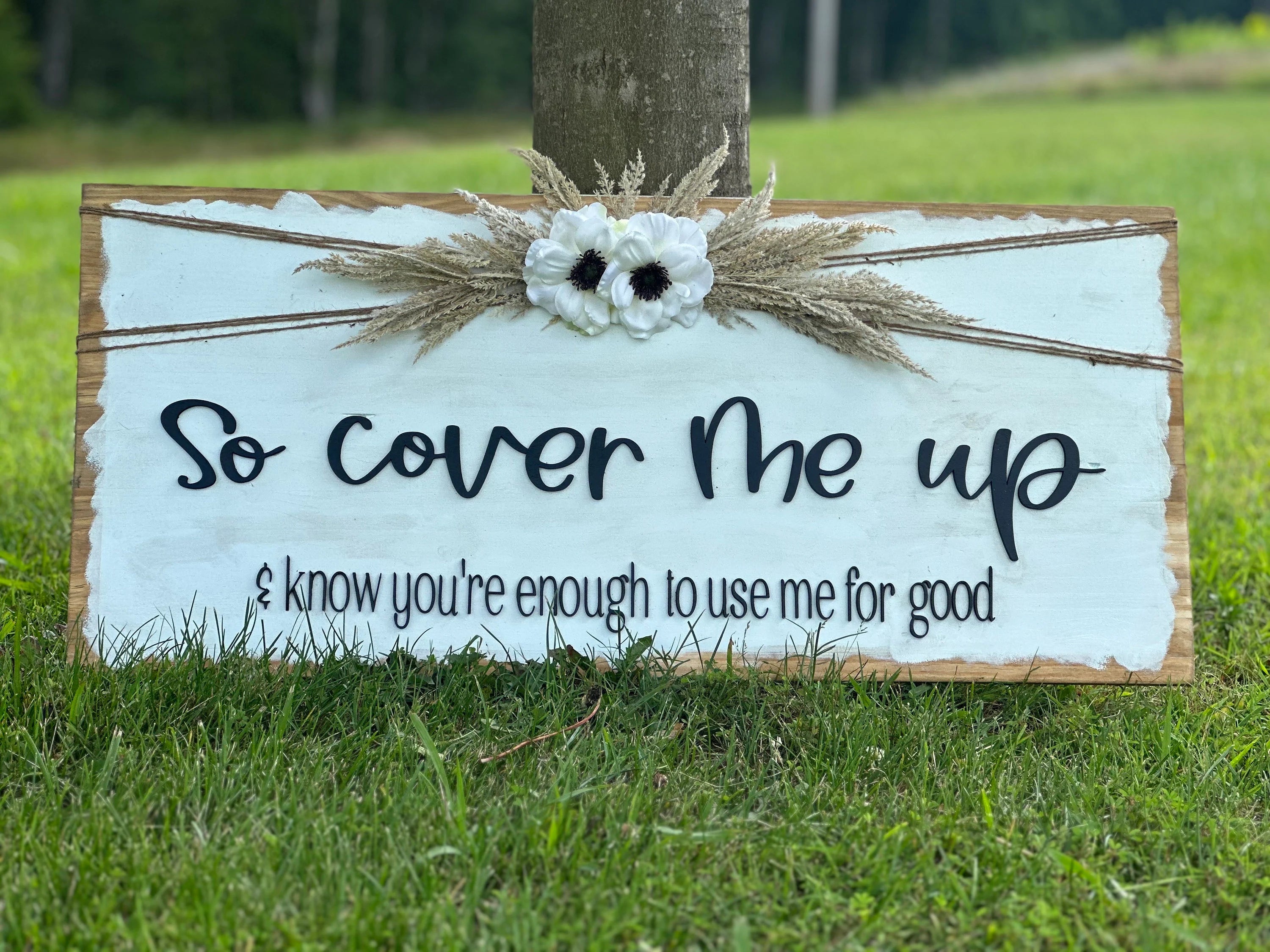 So cover me up master bedroom sign