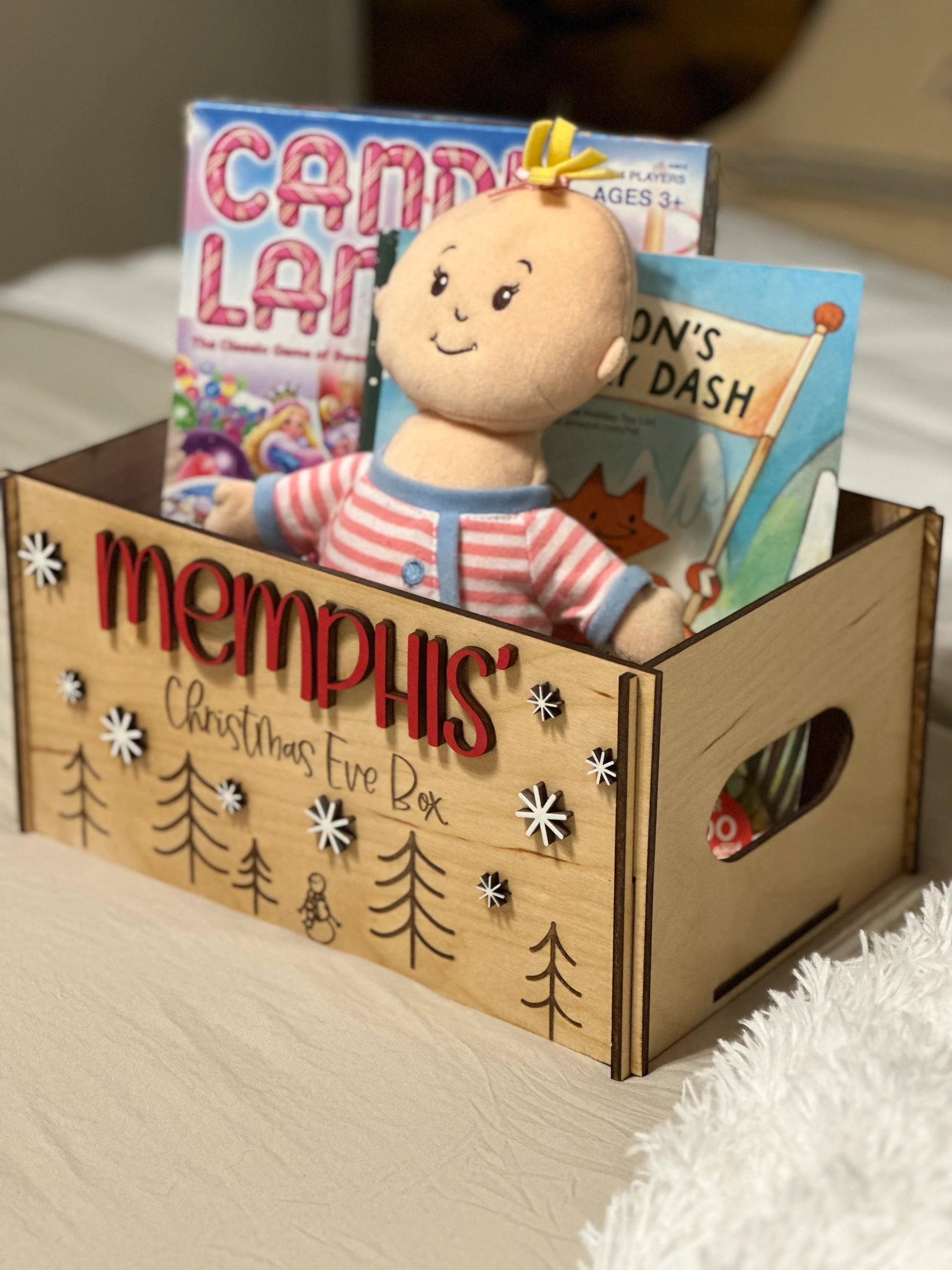 Personalized Christmas Eve Box: Family Keepsake Santa box