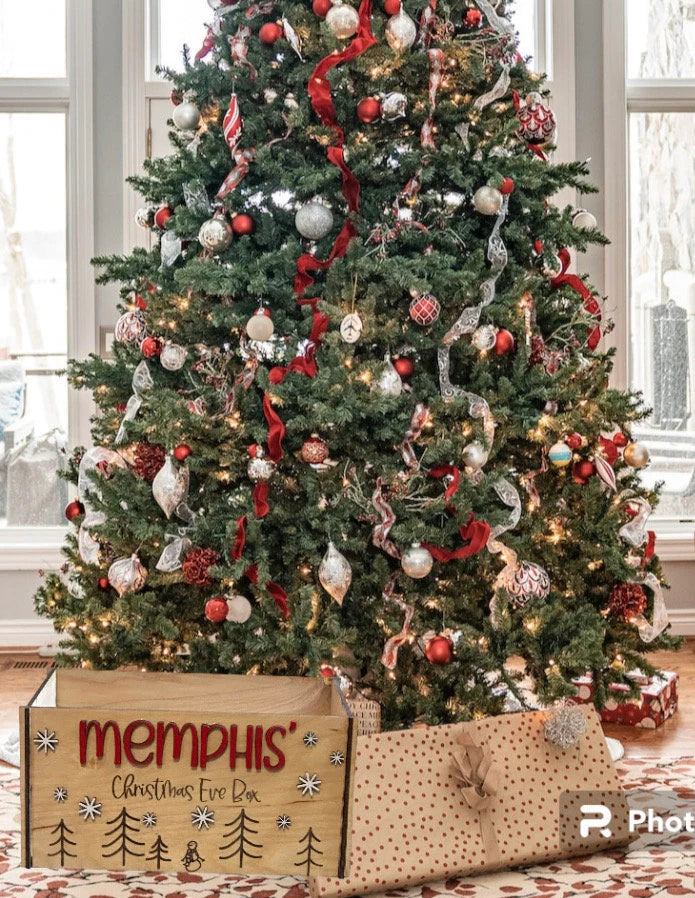 Personalized Christmas Eve Box: Family Keepsake Santa box