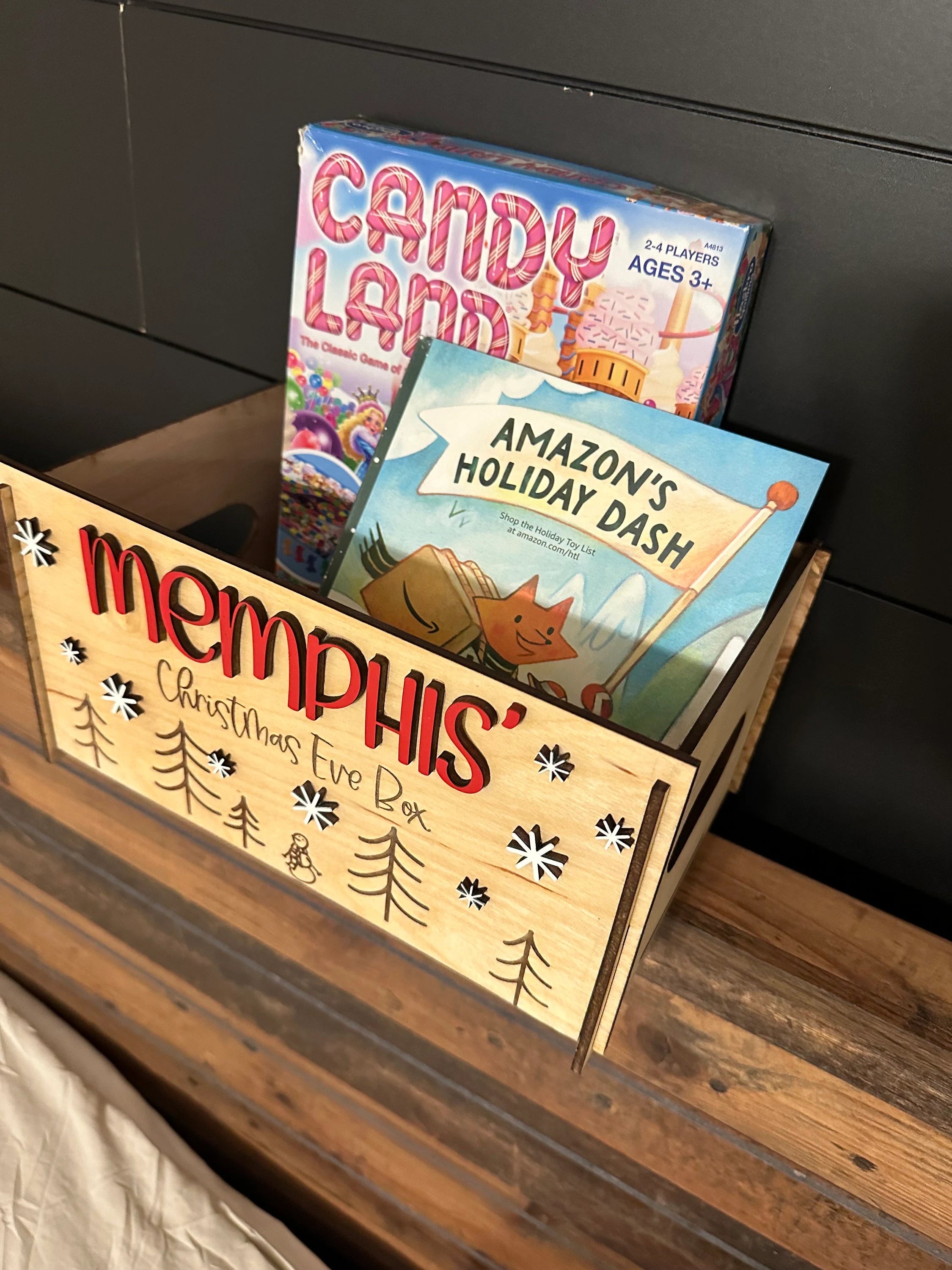 Personalized Christmas Eve Box: Family Keepsake Santa box