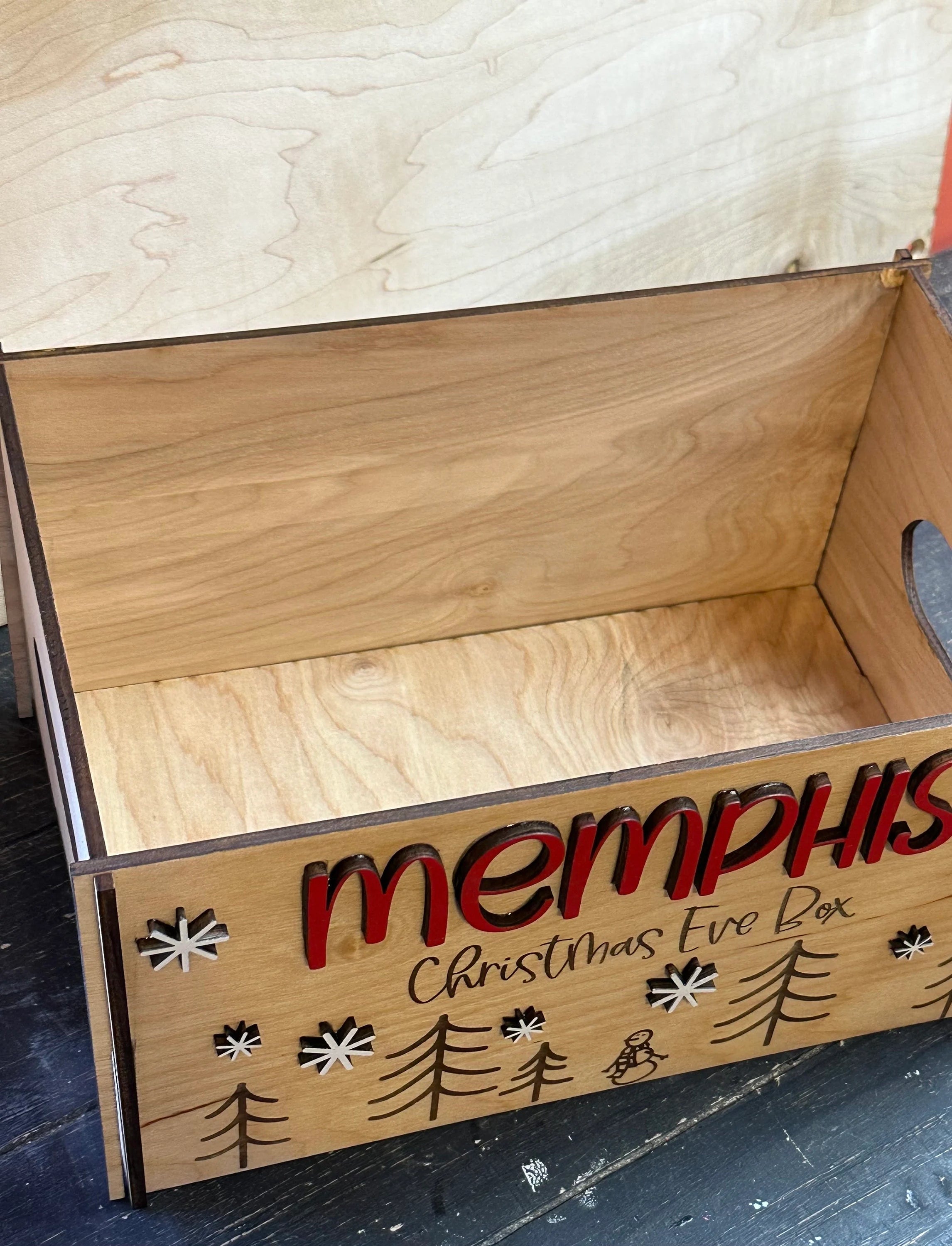 Personalized Christmas Eve Box: Family Keepsake Santa box