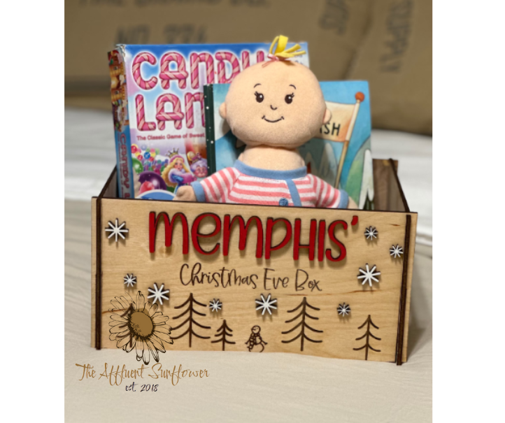 Personalized Christmas Eve Box: Family Keepsake Santa box